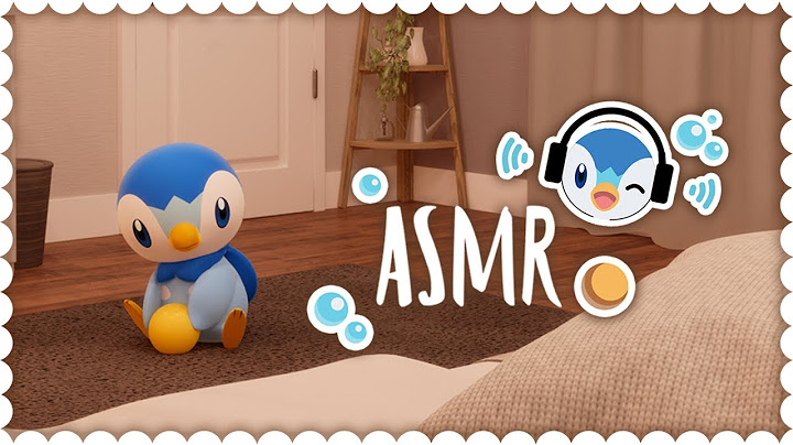 公式 Asmr おやすみポッチャマ Hanging Out With Piplup Youtube