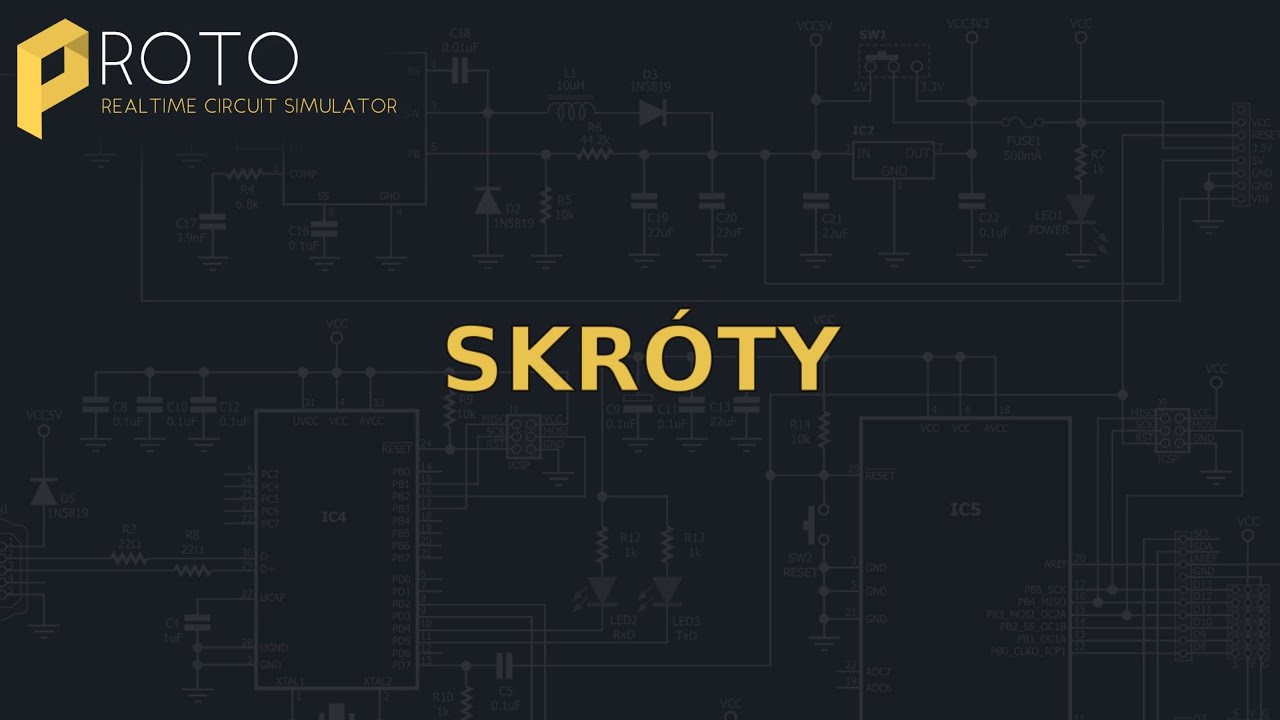 PROTO - symulator obwodów | SKRÓTY | PL - YouTube