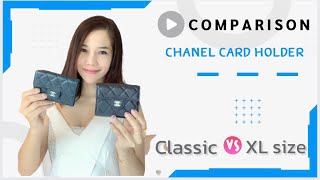 #Review เปรียบเทียบ Chanel card holder | size | หนัง | ราคาขายต่อ | ดูปี