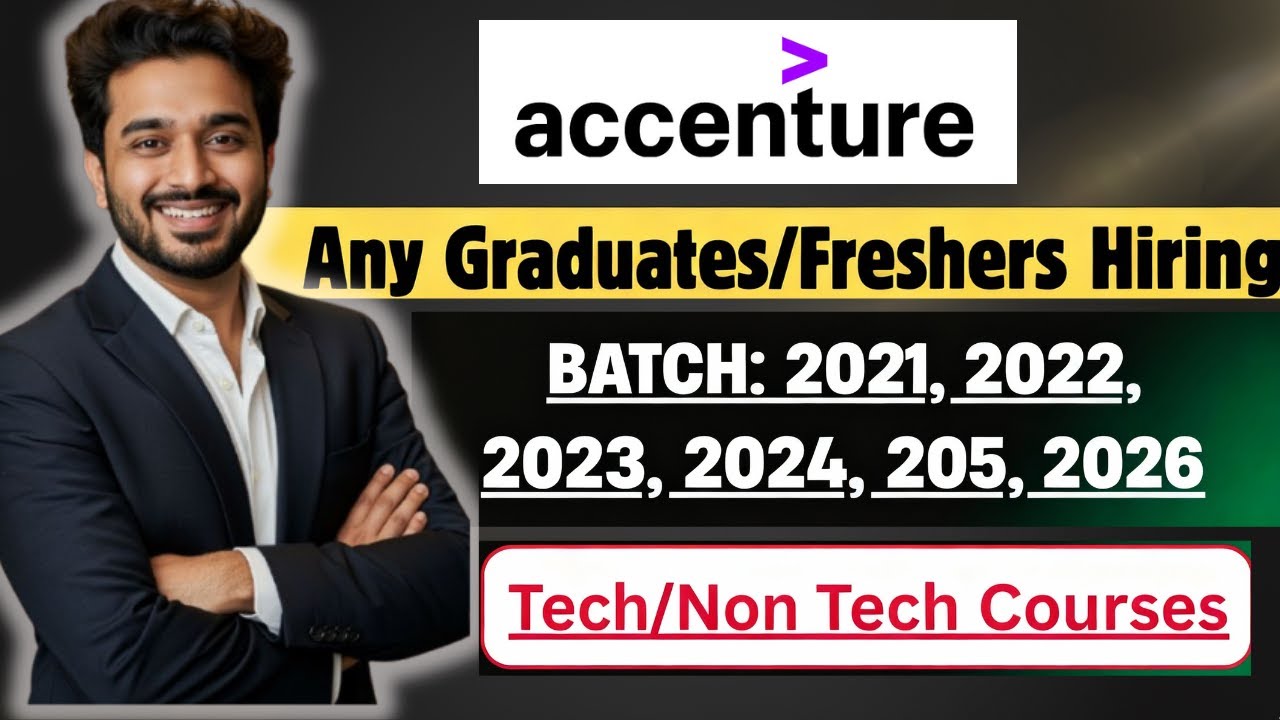 Accenture Biggest Hiring Announced | 2024,2025,2026 Hiring | off campus ...