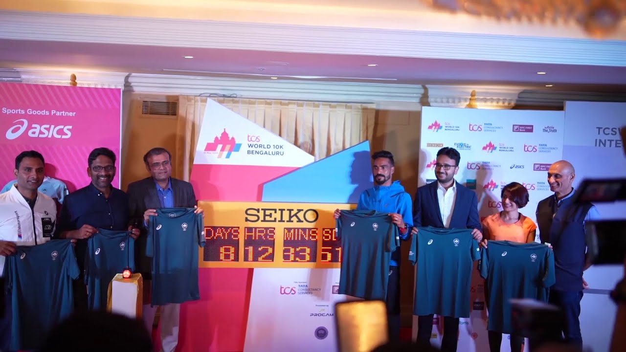 TCS World 10K Countdown Press Conference - YouTube