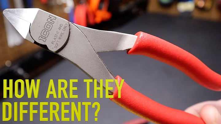 ICON 6" Flush Cut Pliers vs Snap-On - How are they different?
