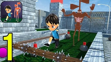 Scary Siren Head Monster : Horror Jail Escape - Gameplay Walkthrough Part 1 (iOS, Android)