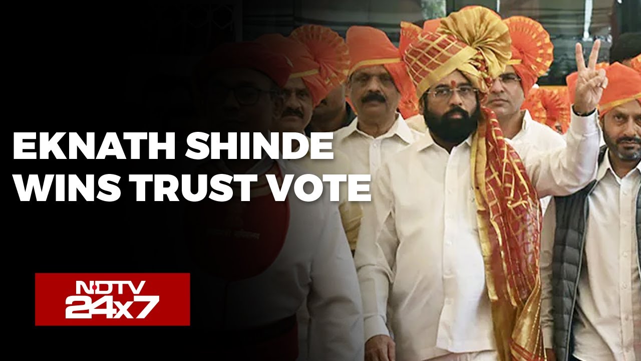 Eknath Shinde Wins Trust Vote