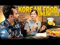 Korean Food Unlimited 🍜 | උනුසුම් කෝරියානු කෑම විතරක්මයි🔥 | කව්ද දින්නේ? 😱