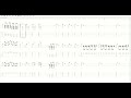 sunday driver kurayamisaka ギター tab