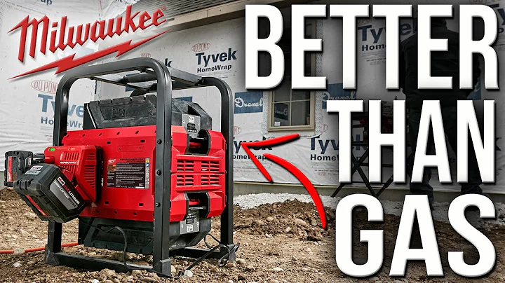 Say Goodbye to Gasoline with the Milwaukee MX FUEL Portable Power Supply Generator