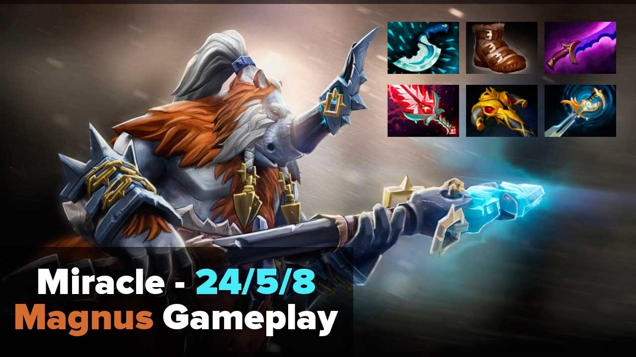 Liquid.Miracle Magnus gameplay Dota 2/7.01 YouTube