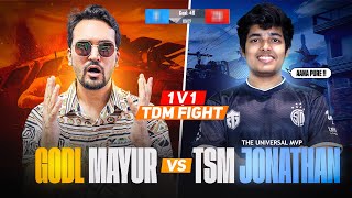 Mayur Gaming vs @JONATHANGAMINGYT  1v1 TDM FIGHT | BGMI HIGHLIGHT