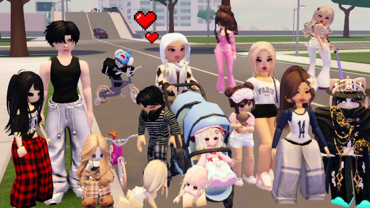 MAIN SAMA ANAK-ANAK TETANGGA DI DEPAN RUMAH | 💖 Berry Avenue Roblox Indonesia