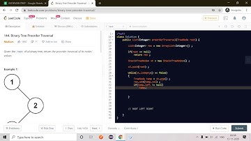 Binary Tree Preorder Traversal (Iterative)