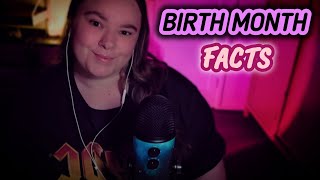 ASMR • if I say YOUR birth month, you can go to sleep 😴🌙 (soft spoken) screenshot 3