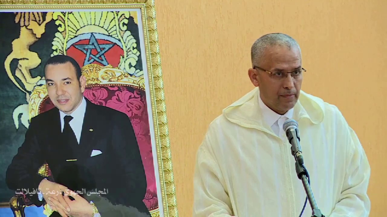 الترافع التاريخي للحبيب شوباني عن جهة درعة تافيلالت