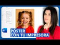 Imprimir IMAGEN en VARIAS HOJAS en Word ✅ Imprimir Póster