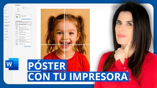 Imprimir IMAGEN en VARIAS HOJAS en Word ✅ Imprimir Póster