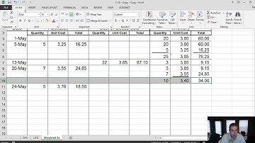 Module 7, Video 4 - Inventory - FIFO, LIFO, Weighted Average - Problem 7-2A concluded