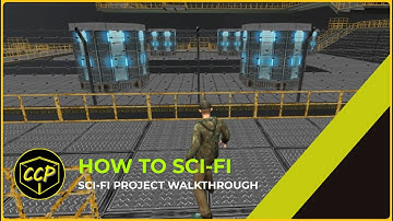 COPPERCUBE 6.5.1 | SCI-FI DEMO PROJECT LEVEL DESIGN / PC AND ANDROID WALKTHROUGH.
