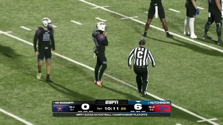 Mississippi vs Hutchinson (Semifinal) | NJCAA Football Championship 2025