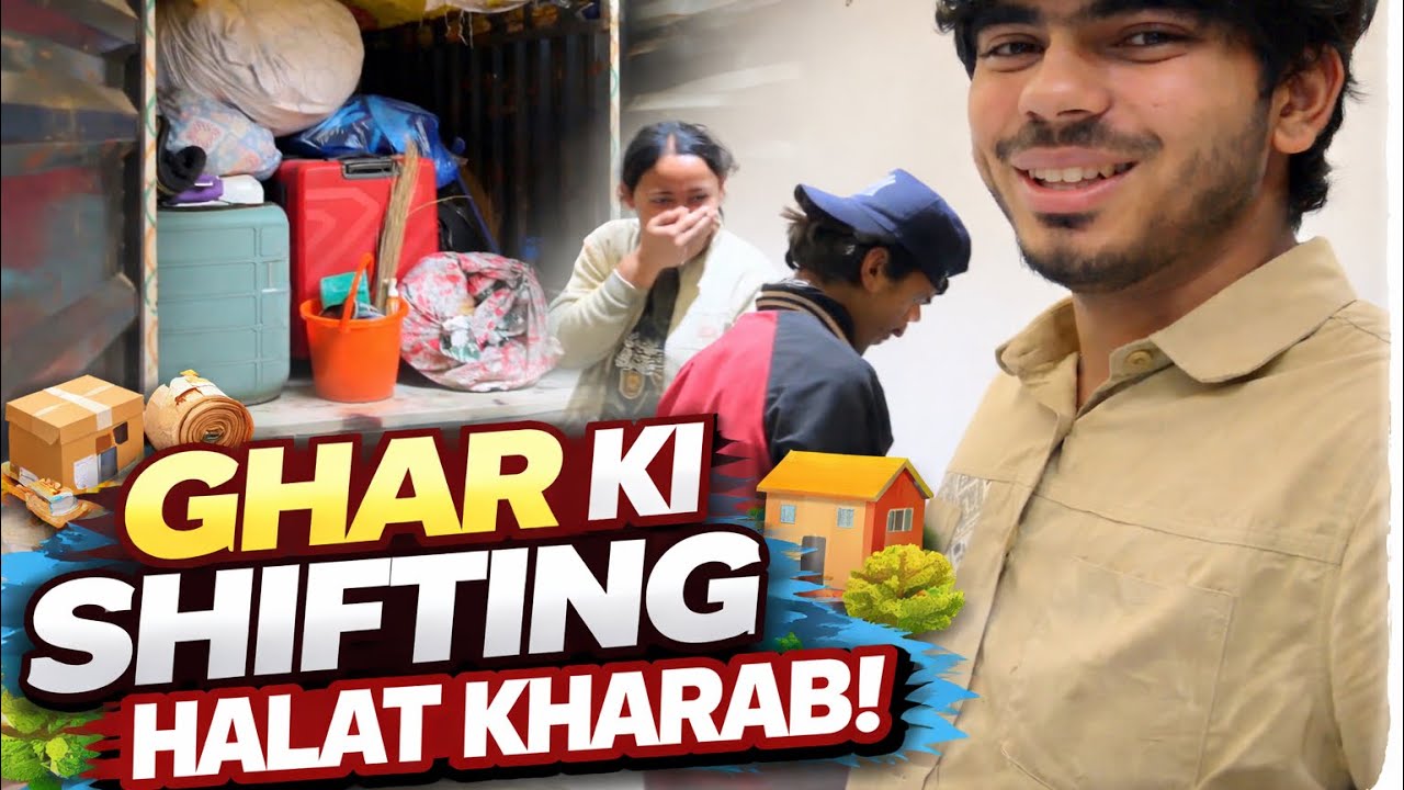 Ghr ki shifting ne ki halat tight 🥲 #trending #vlog #fortuner #collegevlog 