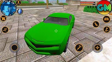 Vegas Crime Simulator 2 #New Game Green Sport Car  | by Naxeex LLC | Android GamePlay HD