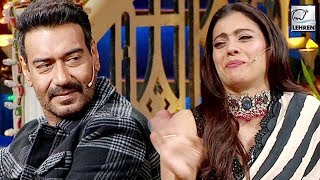 Kajol Makes Fun Of Ajay Devgn On The Kapil Sharma Show
