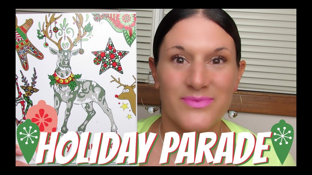 ADULT COLORING BOOKS | Holiday Parade