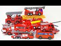 消防車が結構登場+バス。A lot of fire engines have appeared + buses.