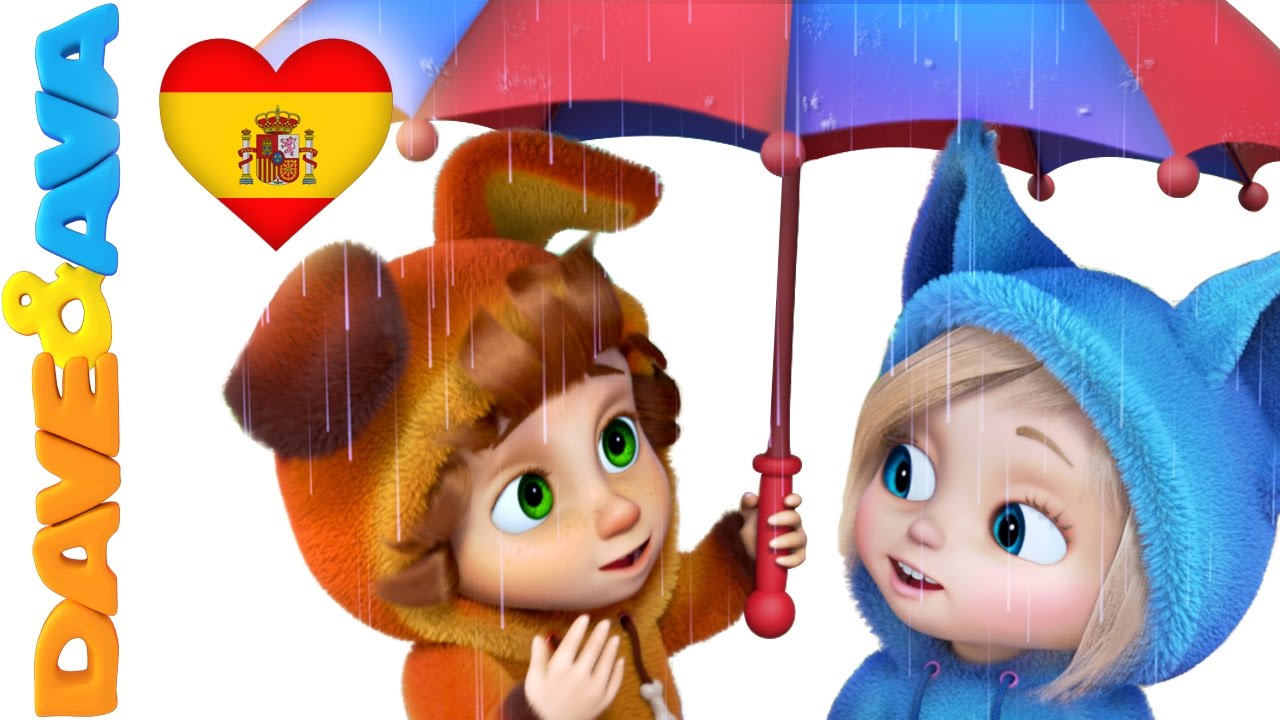 ☔ Canciones Infantiles | Lluvia, Lluvia, Vete Ya | Canciones Para Bebés ...