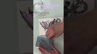 Prismacolor Interference Dragon card using the Snap Dragon stamp from Pink Ink Designs Prismacolor Interference Dragon card using the Snap Dragon stamp from Pink Ink Designs