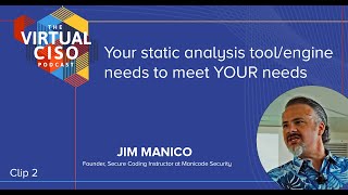 Your static analysis tool/engine needs to meet YOUR needs