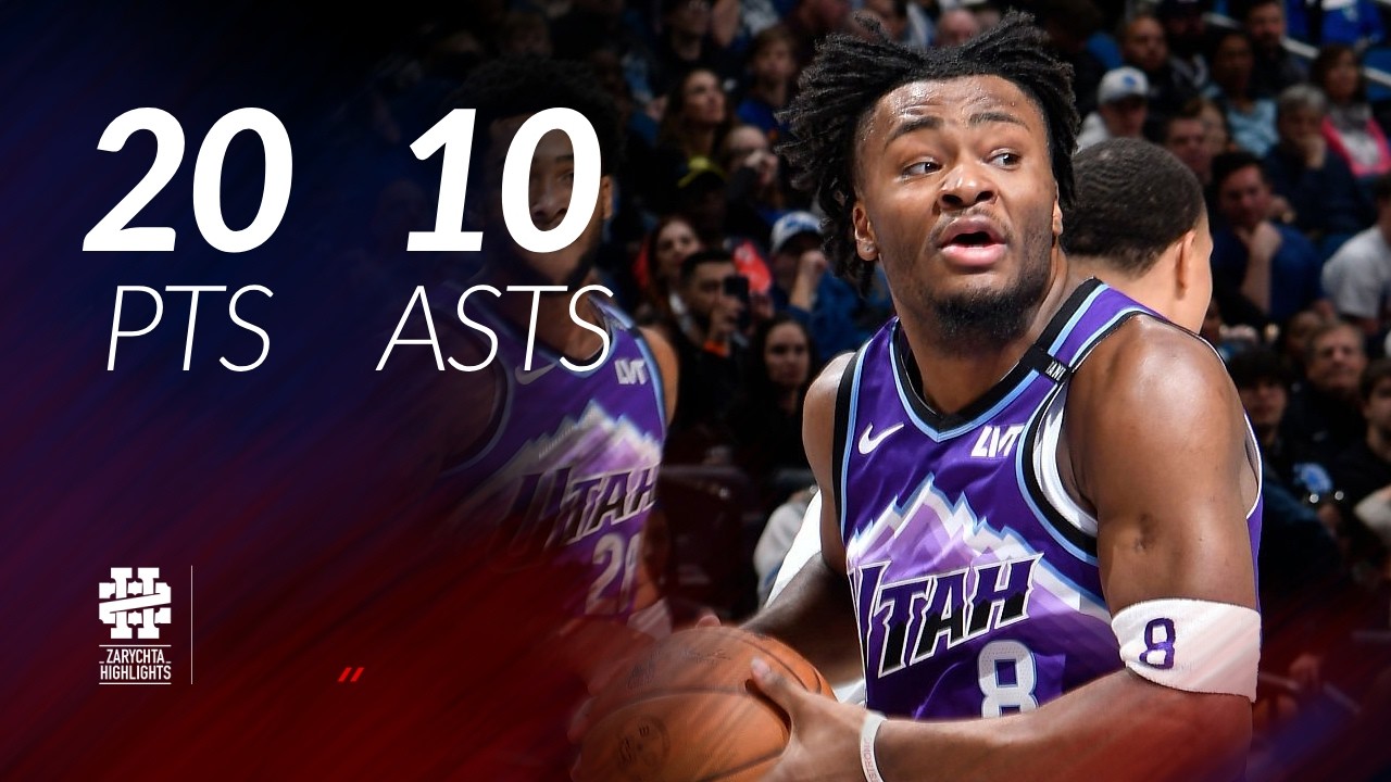 Исайя Коллиер 20 очков 10 передач против «Мэджик» в сезоне 25/26