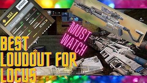 This ultra-Quickscope Locus gunsmith makes it unstoppable in COD Mobile (Best Locus Built)