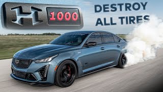 1,000 HP Cadillac | DESTROYER of Tires | H1000 CT5V Blackwing by Hennessey