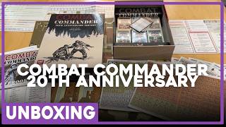 Unboxing | Combat Commander: 20th Anniversary Ed. | GMT Games | The Players' Aid