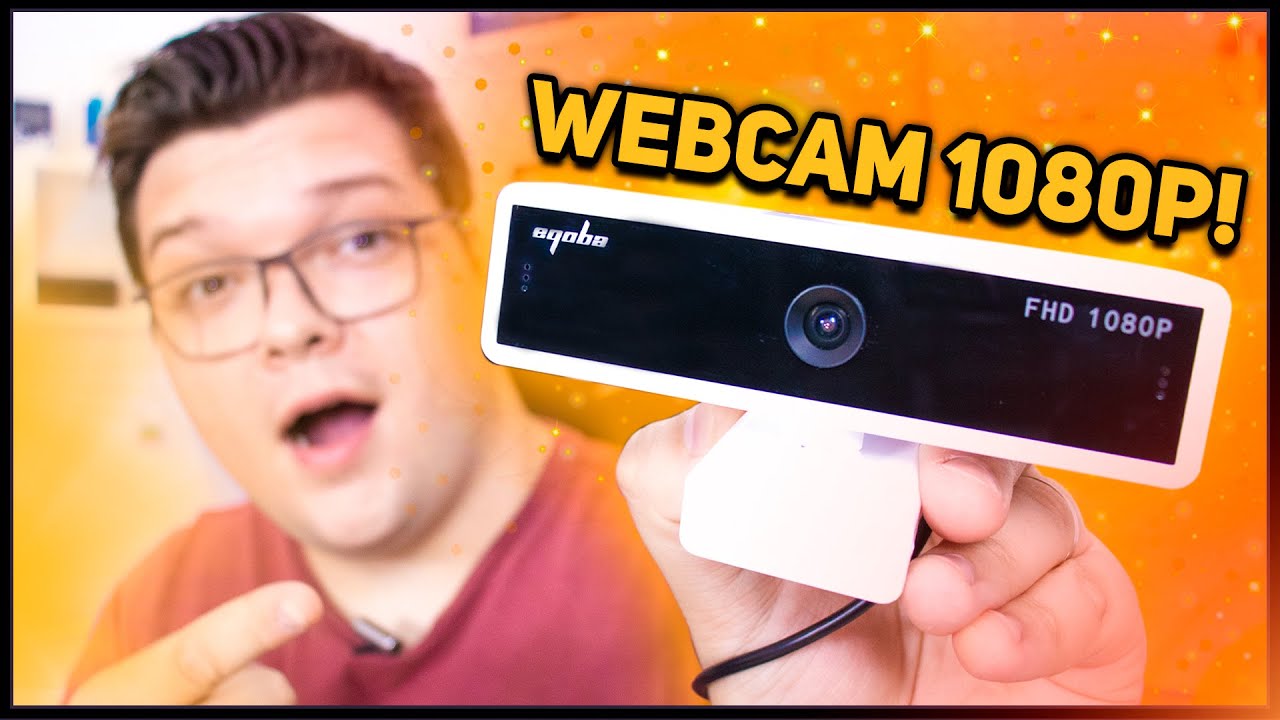 WEBCAM Eqoba FULL HD e SUPER BARATA! Seu HOME OFFICE de CARA NOVA! 
