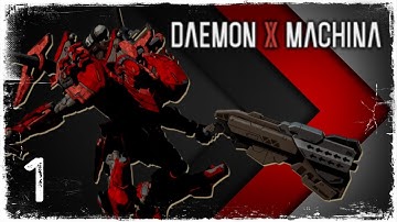 DAEMON X MACHINA Playtrough Part 1 - Karen Aptitude Test (No Commentary)