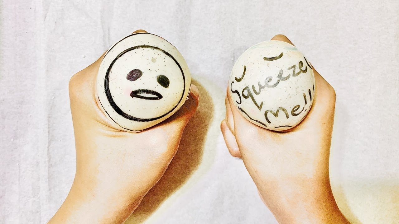 How to make stress ball using cornstarch YouTube