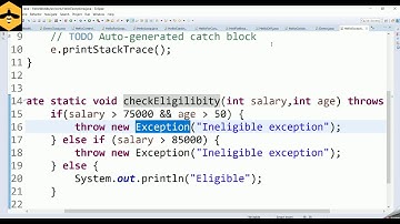 How to create custom exceptions in Java ? Java tutorial for beginners !