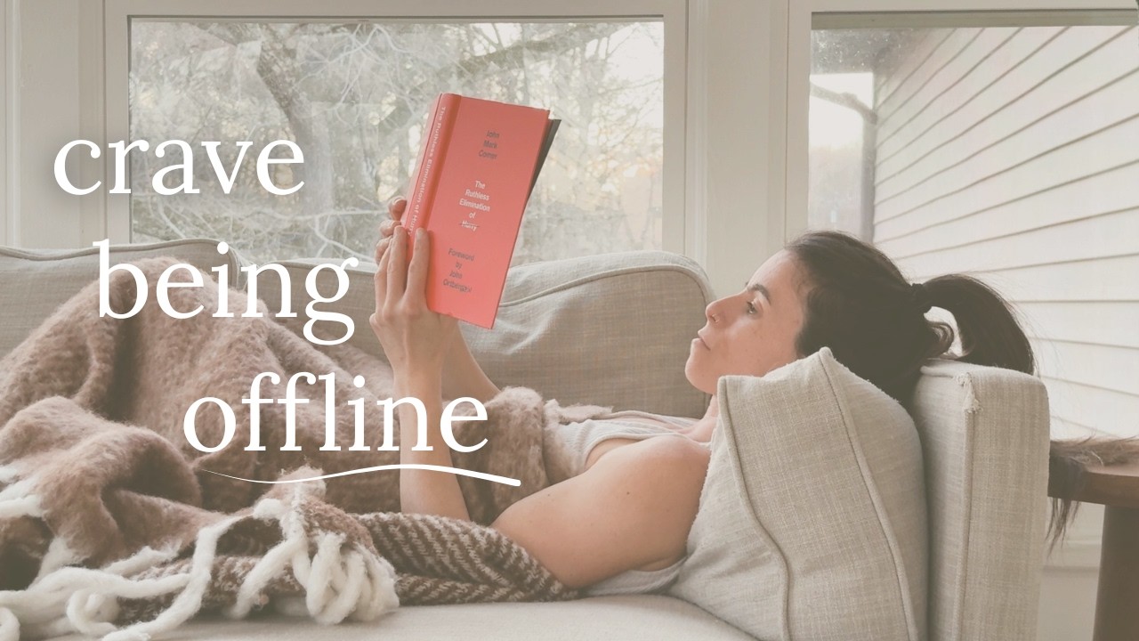 Qutting my phone addiction and living chronically offline | digital minimalism