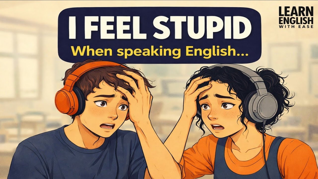 You’re Not Stupid — Why Speaking English Feels So Hard