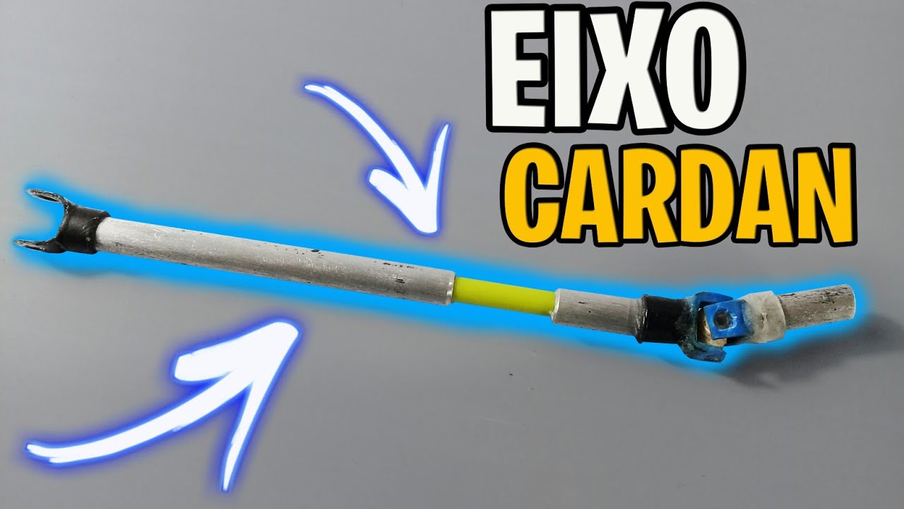 COMO FAZER O EIXO CARDAN PARA MINIATURA DE CAMINHÃO. 