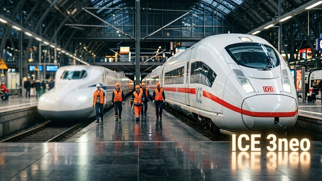 How Germany Builds its 300 km/h ICE Trains: Full Manufacturing Process (Step by Step)