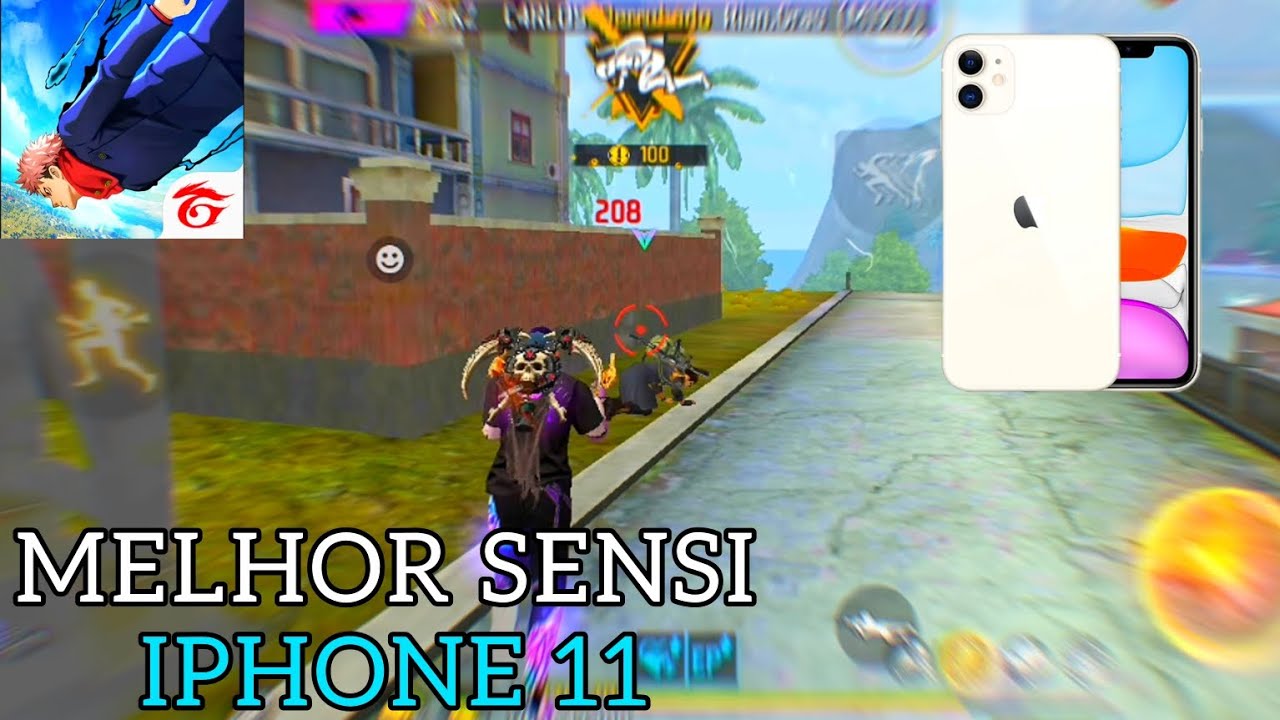 MELHOR SENSIBILIDADE IPHONE 11 NOVA ATUALIZAÇÃO FREE FIRE 2026