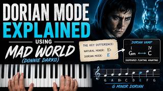 Dorian Mode for Piano | Mad World Breakdown
