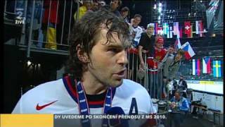 rozhovor při/po mistrovství světa v hokeji 2010 s jaromírem jágrem