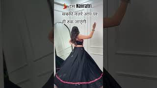🖤 BLACK BEAUTY✨ Navratri Special #viral #trending #garba #navratri #dandiyadress#reels #viralvideo