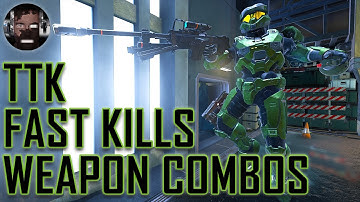 Halo Infinite - Weapon Combos, Fast Kills, Melee, TTK Guide