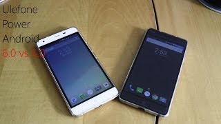Ulefone Power Android 6 0 vs Android 5 1 Profile