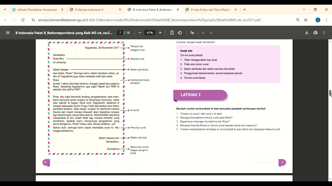Modul 5 Bahasa Indonesia PB