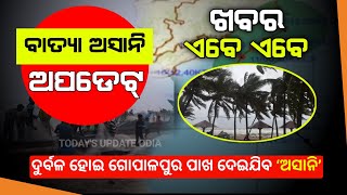 Celebrity Eye of Severe Cyclonic Storm visible in Machilipatnam Doppler Radar|| Today's Update Odia Net Worth